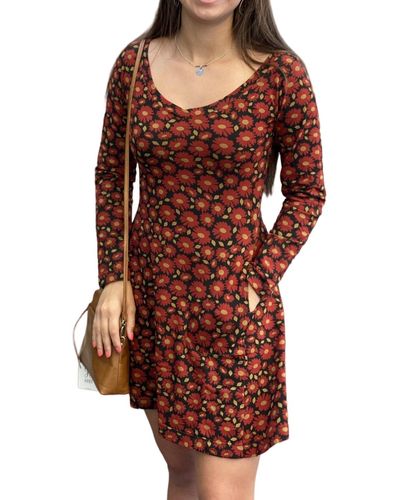 Effie's Heart Relax Tunic - Red