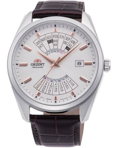 Orient Ra-ba0005s10b Contemporary 43mm Manual-wind Watch - Gray