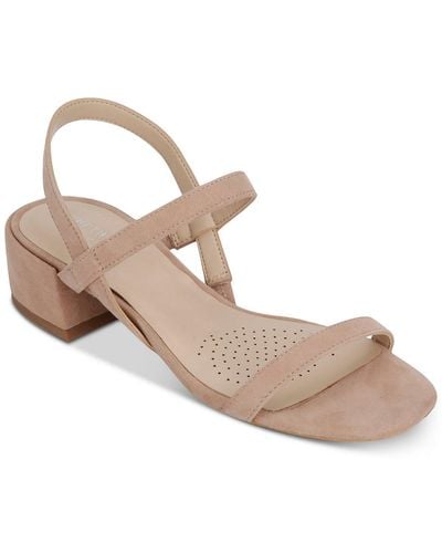 Kenneth Cole Maisie Low Simple Low Slingback Sandals - Pink