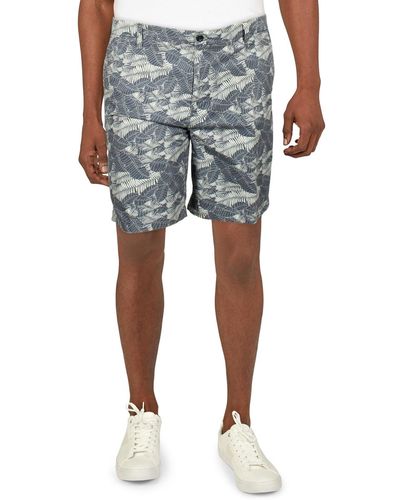 Dockers Printed Flex Comfort Casual Shorts - Blue