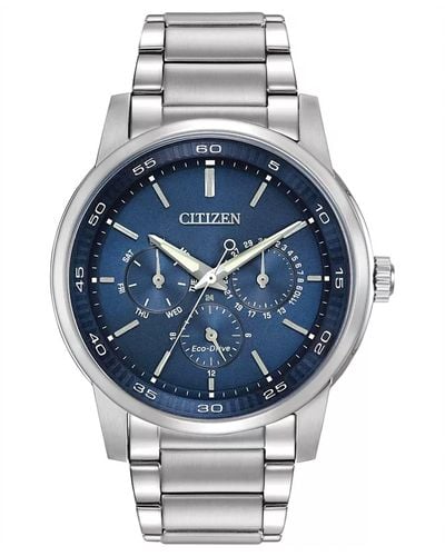 Citizen Dress Eco-drive Stainless Steel Watch - Gray