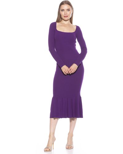 Alexia Admor Reese Dress - Purple