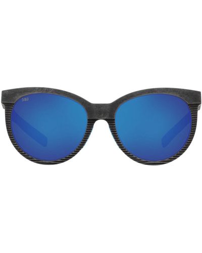 Costa Del Mar Victoria Uc4 00b Obmglp Cat Eye Polarized Sunglasses - Blue