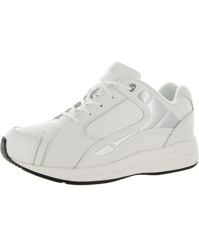 Drew Motion Leather Comfort Sneakers - White