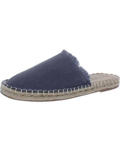 Splendid Jaycee Woven Slip On Mule Sandals - Blue