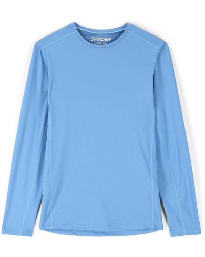 Spyder Arc Graphene Tech Long Sleeve - Chambray - Blue