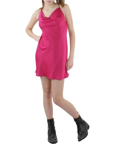 Wayf Polyester Dressy Slip Dress - Pink