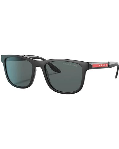 Prada Linea Rossa Ps 04xs Dg002g Wayfarer Polarized Sunglasses - Multicolor