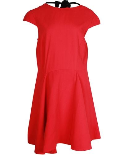 Miu Miu Open-back Mini Dress - Red