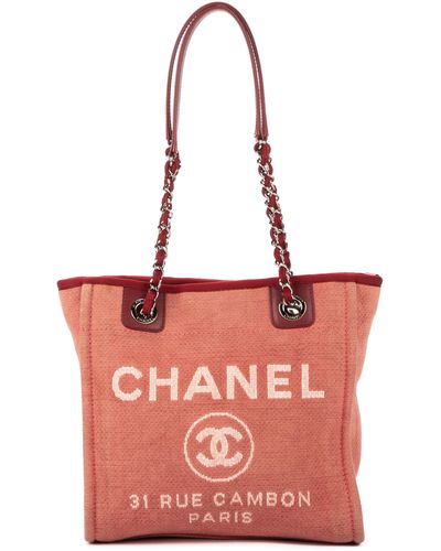 Chanel Large Tote Bag with Logo — singulié