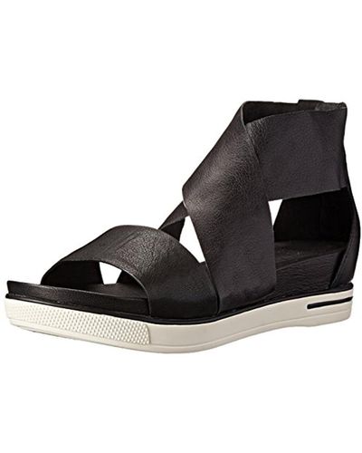 Eileen Fisher Sportnu Dress Sandals - Black