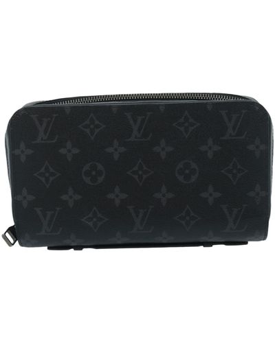 Louis Vuitton Zippy Xl Canvas Wallet (pre-owned) - Black