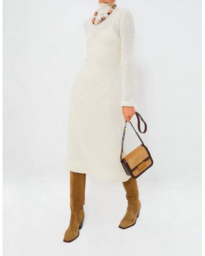Alix Of Bohemia Nona Knit Dress - White