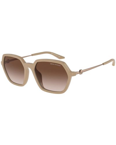 Armani Exchange 52mm Shiny Tundra Sunglasses - Black
