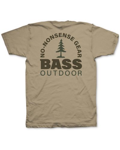 BASS OUTDOOR Cotton Logo T-shirt - Multicolor