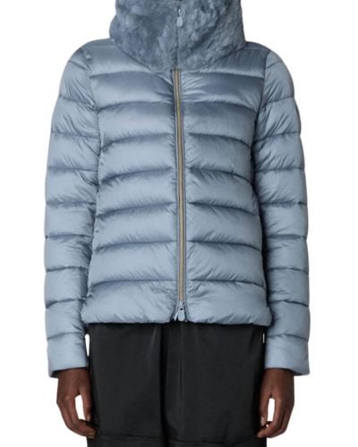 Save The Duck Mei Puffer Jacket - Blue