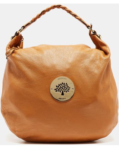 Mulberry Leather Large Daria Hobo - Brown