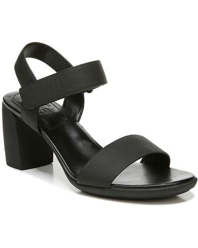 Naturalizer Genn-trace Ankle Strap Sandals - Black