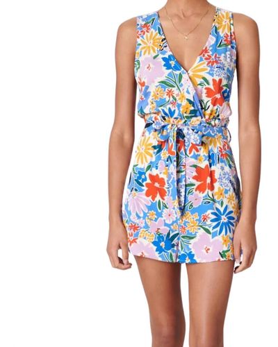 Sugarlips Bright Days Romper - Blue