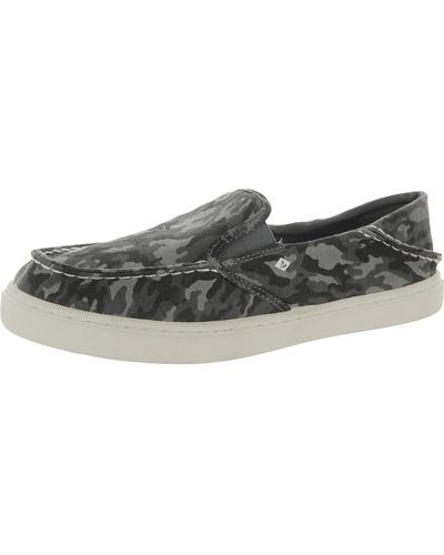 Sperry Top-Sider Girls Laceless Camo Slip-on Sneakers - Multicolor