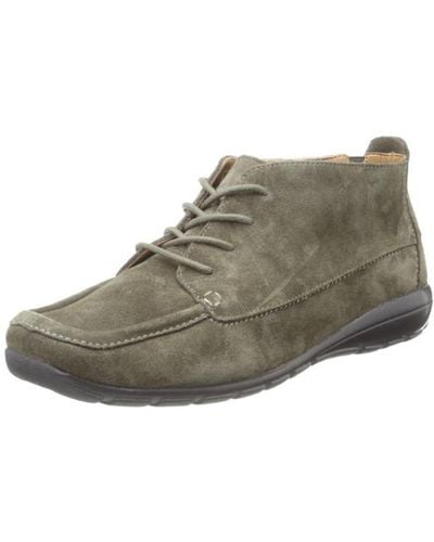 Easy Spirit Adagio Suede Lace-up Booties - Green