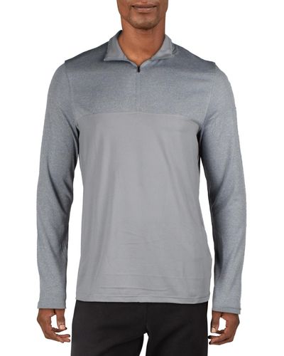 Under Armour Fitness Workout 1/4 Zip Pullover - Gray