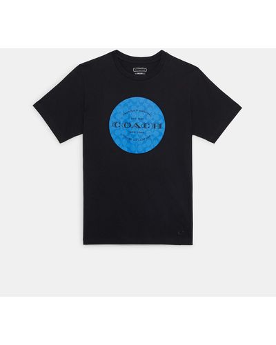 COACH Signature T Shirt - Black