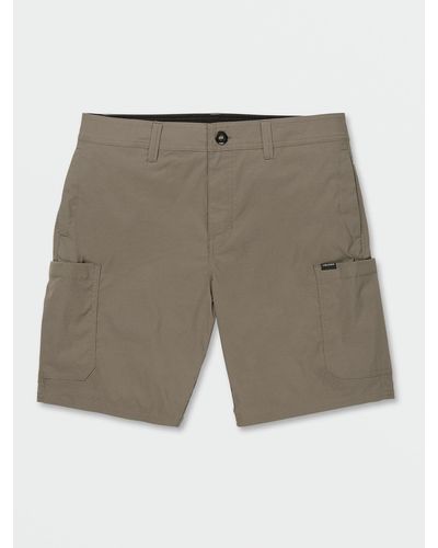 Volcom Malahine Hybrid Shorts - Mushroom - Gray