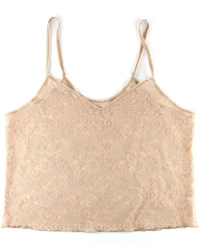 Hanky Panky Plus Size Daily Lace Camisole - Natural