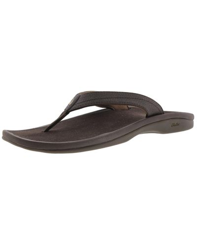 Olukai Ohana Thong Sandals Flip-flops - Brown