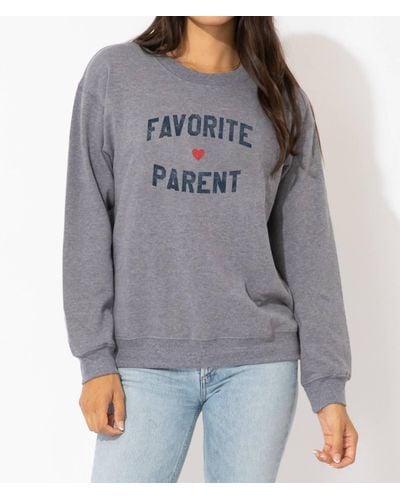 Sub_Urban Riot Favorite Parent Sweatshirt - Gray