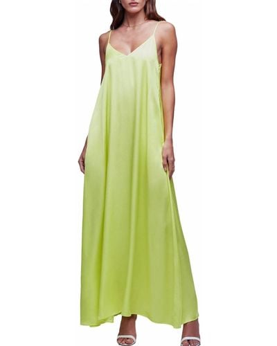 L'Agence Hartley Trapeze Dress - Green