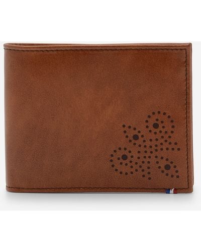 S.t. Dupont S. T. Dupont Derby Brown Leather Wallet 180171