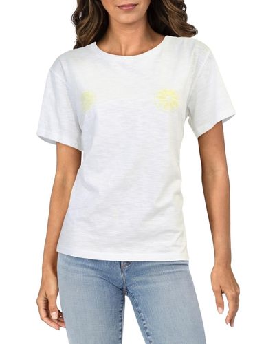 Charlie Holiday Graphic Cotton Graphic T-shirt - White