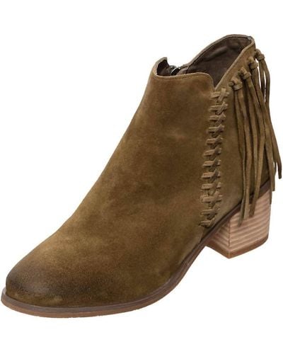 Antelope Cary Fringe Bootie - Brown