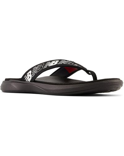 New Balance 340 Thong Slip On Flip-flops - Black