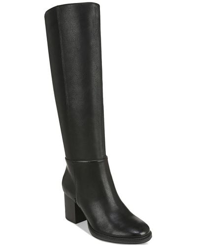 Zodiac Riona Faux Leather Tall Knee-high Boots - Black