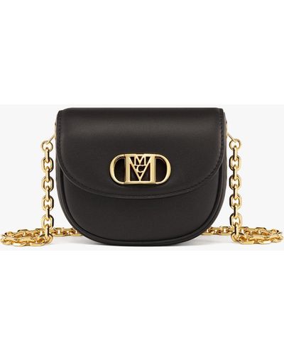 MCM Mode Travia Chain Wallet - Black