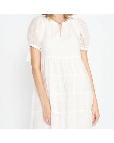En Saison Davis Mini Dress - White