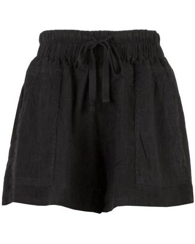 Kut From The Kloth Christina Shorts With Porkchop Pockets - Black