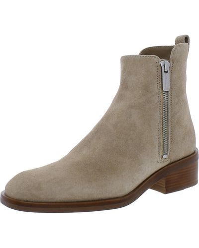 3.1 Phillip Lim Alexa Leather Bootie Ankle Boots - Brown