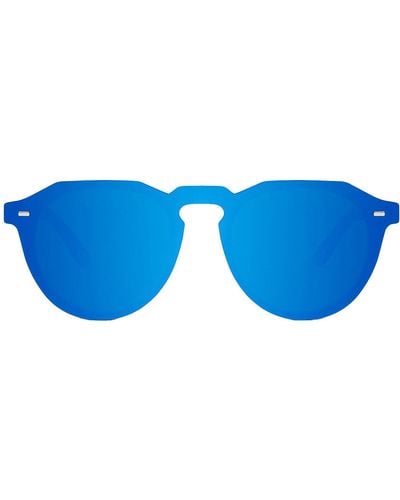 Hawkers Warwick Venm Hybrid Vwtr03 Tr03 Round Sunglasses - Blue
