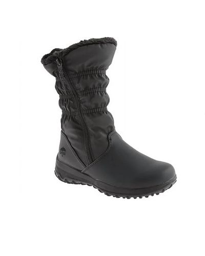 Totes Ruby Double Zip Boot - Black