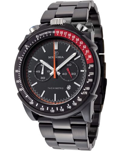 CT Scuderia Racer 44mm Quartz Watch - Metallic