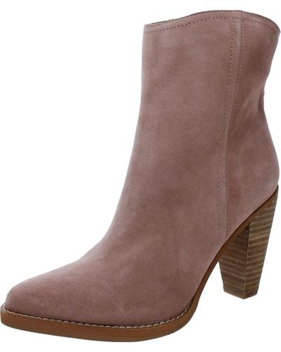 Zodiac Darrah Ankle Pointed Toe Booties - Brown