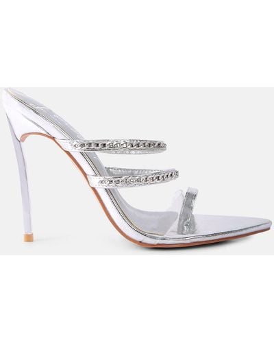 Buy Embellished Block Heels with Toe-Ring Online at Best Prices in India -  JioMart.