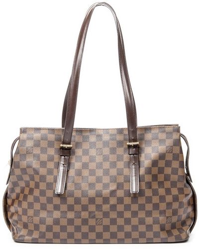 Louis Vuitton Gray Handbags