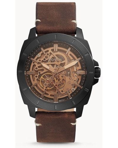 Fossil Privateer Sport Automatic - Brown