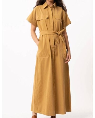 FRNCH Delina Dress - Yellow