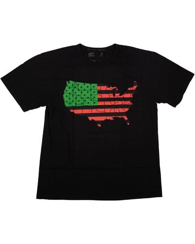 Vlone(GOAT) Flag Power T-shirt - Black